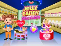 Jelly Candy Factory Maker Chef Screen Shot 0