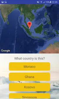 Welt Geographie Allgemeinwissen Quiz Screen Shot 4