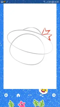 How to draw Baby Shark Screen Shot 3