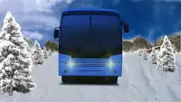 Offroad Snow Hill Bus Drive 3D Screen Shot 12