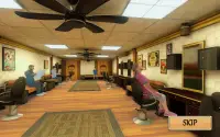 Crazy Barber shop juego de simulador de cabello Screen Shot 3