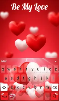 Be My Love Animated Keyboard + Live Wallpaper Screen Shot 1