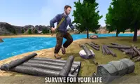 Ocean Escape Raft Survival Sim Screen Shot 2