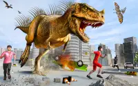 Angry Dinosaur City Rampage Screen Shot 3
