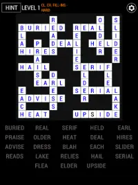 Classic Crossword Fill-Ins Screen Shot 7