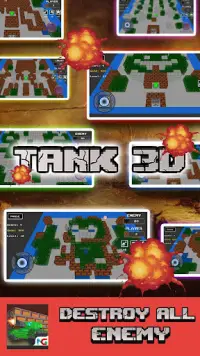 Tank 3D - Battle Tank 90 Screen Shot 5