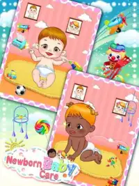 Newborn Baby Care: Girls Games Screen Shot 3