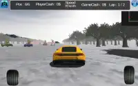 Snow Car Racing Screen Shot 2