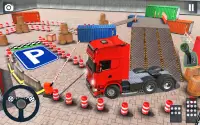Hard Truck Parking Truck Games Screen Shot 0