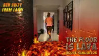Le sol est Lava Maison Simulator Screen Shot 2