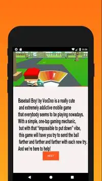 Guide for Baseball Boy Screen Shot 2