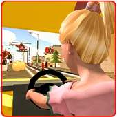 New highway car racing Sim: Top car racing games