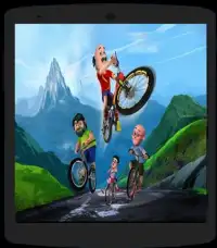 Motu Patlu Bike Cycling Screen Shot 0