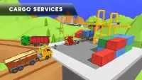 Uphill Blocky Truck Simulator 2018 Screen Shot 5