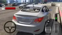 Car Parking Hyundai Accent Simulator Screen Shot 2
