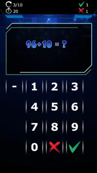 JRMath - mental arithmetic for adults, math games Screen Shot 1
