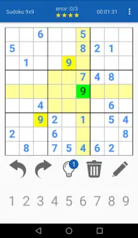 Sudoku - a relaxing brain training game Screen Shot 2