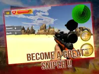 Desert Sniper: Counter Shooter Screen Shot 1