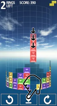 TOWER PUZZLE 3D - Block Puzzle Action Screen Shot 1