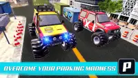 Monster Truck Car Parking & driving Simulator Screen Shot 0