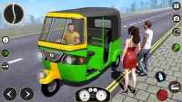 Modern Rickshaw Tuk Tuk Games Screen Shot 5