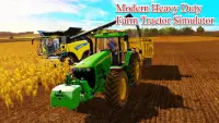 Modern Heavy Duty Tractor Farming Simulator 3D Screen Shot 0