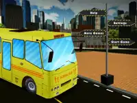 School Bus Parking 3D Screen Shot 1