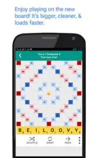 Word Game Solo Crossword App Screen Shot 1