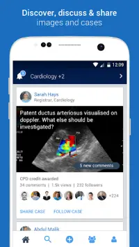 MedShr: Discuss Clinical Cases Screen Shot 0