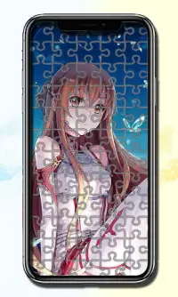 SAO Sword Art Online Puzzle Jigsaw Screen Shot 1