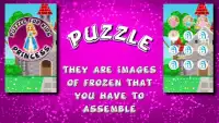 Puzzles Princesa Deslize Screen Shot 1