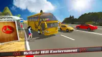 Hill Trener Autobus Symulator: Zima Wycieczka Szal Screen Shot 1