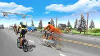 साइक्लिंग गेम: साइक्लिंग रेस Screen Shot 2