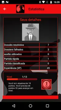 Detetive CrimeBot investigação Screen Shot 7