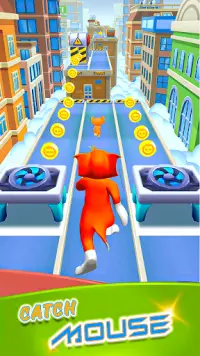 Cat Runner :  Cat Run Games 3D Screen Shot 0