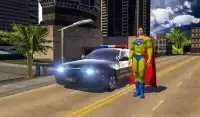 Flying Superhero Rescue Mission Screen Shot 11
