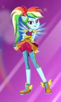 Dress Up Rainbow Dash Screen Shot 0