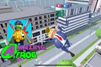 Amazing Froggy - Simulator City 2021 Screen Shot 0