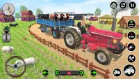ألعاب الزراعة: لعبة جرار 3D Screen Shot 1