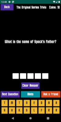 Quiz About Star Trek Screen Shot 1