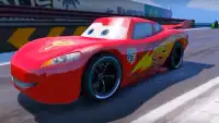 Superheroes Cars Lightning: Top Speed Racing Games Screen Shot 0