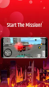 Fire Truck Games - Firefigther Screen Shot 7
