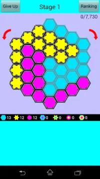 Hexagon Same Game Screen Shot 0
