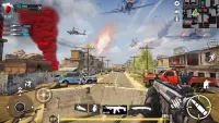 Penembakan Komando Nyata: Game Gratis misi rahasia Screen Shot 2