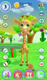 Girafa falante Screen Shot 10