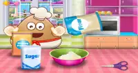 Pou Cooking Hot Pancakes  - Cool Games Screen Shot 0
