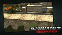 Cargo Transporter Châu Âu Screen Shot 4