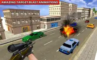 Sniper Highway Traffic Shooter 3D Screen Shot 4