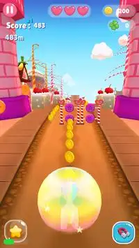 Corriendo unicornio Juego para chicas. Screen Shot 7