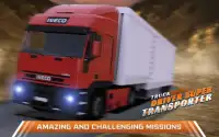 Super Transporter Truck Drive Screen Shot 0